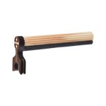 Dorminhoco Flor 10mm Com Lixa Malha Fina - Marrom