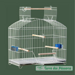 Gaiola para Calopsita - Triplex - Branca