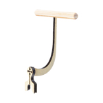 Poleiro Lateral Grande - Malha Fina - Branco