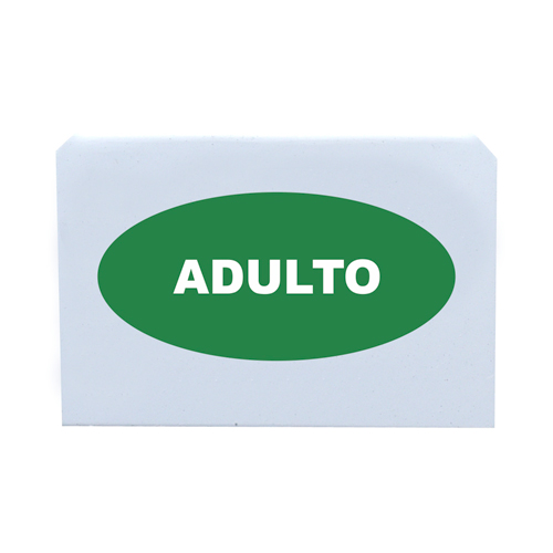 Placa Identificação - Adulto - imagem 1