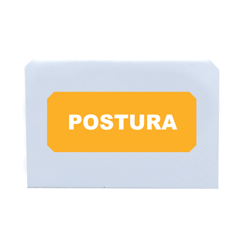 Placa Identificação - Postura - imagem 1