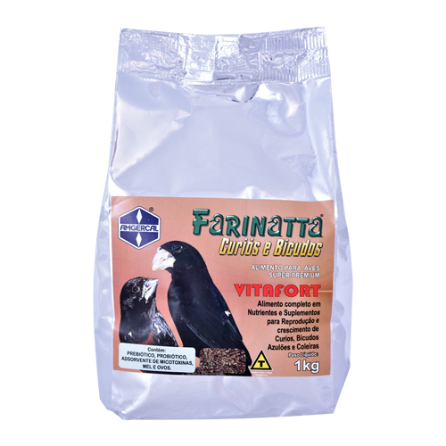 Farinatta Curiós e Bicudo - Vitafort Nalyt - 1kg - imagem 1