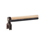 Dorminhoco Flor 8 mm com Lixa Malha Fina - Marrom