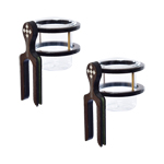 Jogo Cocho Argola Dupla Laminado Cor Imbuia Escuro ML