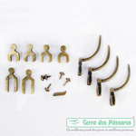 Kit Suporte Ouro Velho - Malha Fina