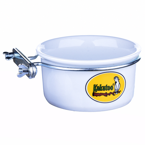 Comedouro Porcelana Suporte - Arara - imagem 1