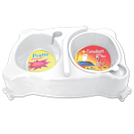 Comedouro Pratic Pequeno - Branco