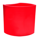 Vaso Pétala 25x40 cm - Vermelho