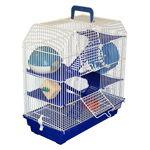 Gaiola Hamster 4 andares - Azul