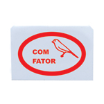 Placa Identificação - Com Fator