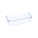 Banheira Retangular - Grande - 400ml - Cristal