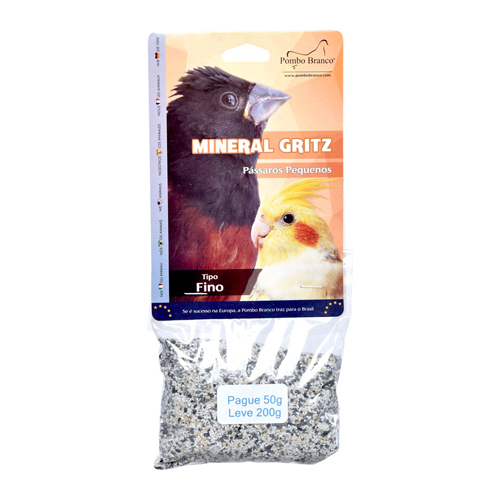 Mineral Gritz - Pássaros Pequenos - 200g - imagem 1