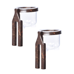 Kit Suporte Porta Vitamina Super Trincão - Marrom