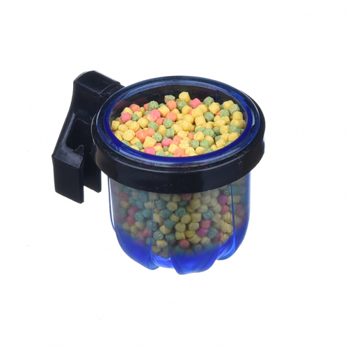 Porta Vitamina Rubi - Pequeno - Azul com Presilha Preta - imagem 1