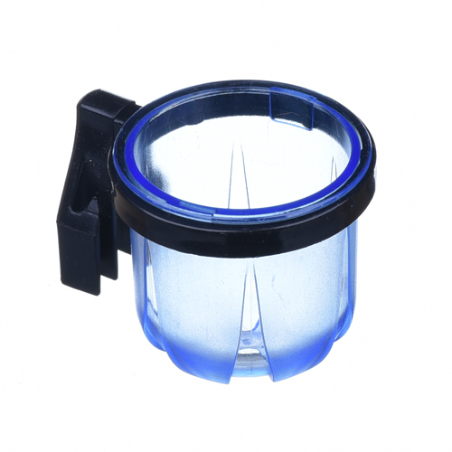 Porta Vitamina Rubi - Médio - Azul com Presilha Preta - imagem 1