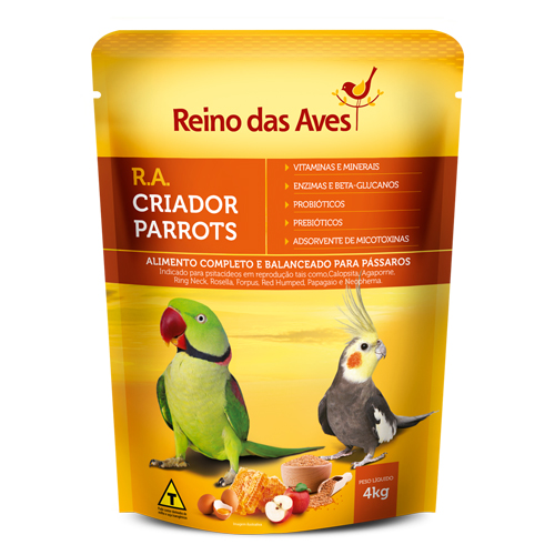 Reino das Aves - R.A. Criador Parrots - Psitacídeos  - 4kg - imagem 1