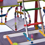 Brinquedo Play Playground Fantasia com 2 Andares - Colorido - imagem 2