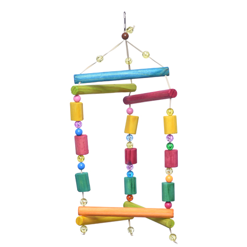 Brinquedo Play Pirâmide para Calopsita  - imagem 1