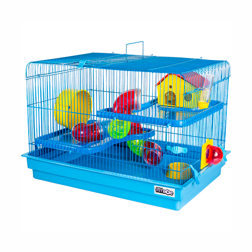 Gaiola para Hamster Big Space - Azul - imagem 1