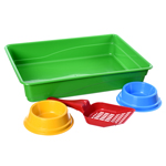 Kit Higiênico para Gato - 4 Peças