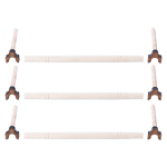 Kit 3 Poleiros Lisos Reguláveis - Malha Fina - 10mm P01