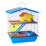 Gaiola Hamster - Teto Plástico - 2 Andares