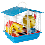 Gaiola Hamster - Teto Plástico - 1 Andar 