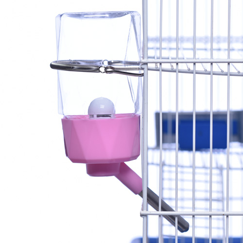 Bebedouro para Roedores - Bico Inox - Rosa - 250ml - imagem 1