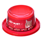 Comedouro Postura Correta para Gatos - Vermelho