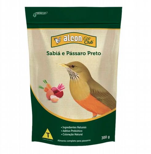 Alcon - Eco Club - Sabiá e Pássaro Preto - 300g - imagem 1