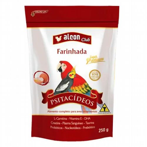Alcon Club - Farinhada com Ovos para Psitacídeos - 250g - imagem 1