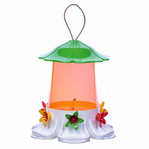 Bebedouro para Beija-Flor Fonte Limpa 1,4 litros - Laranja - imagem 1