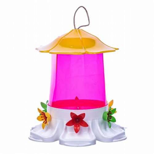Bebedouro para Beija-Flor Fonte Limpa 1,4 litros - Rosa - imagem 1