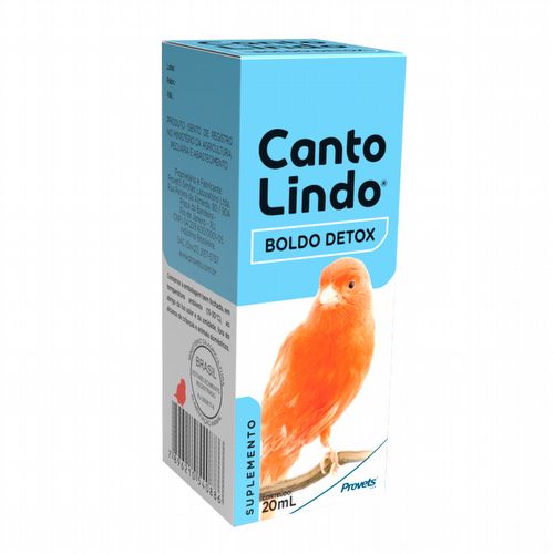 Cantolindo Boldo Detox - 20ml - imagem 1