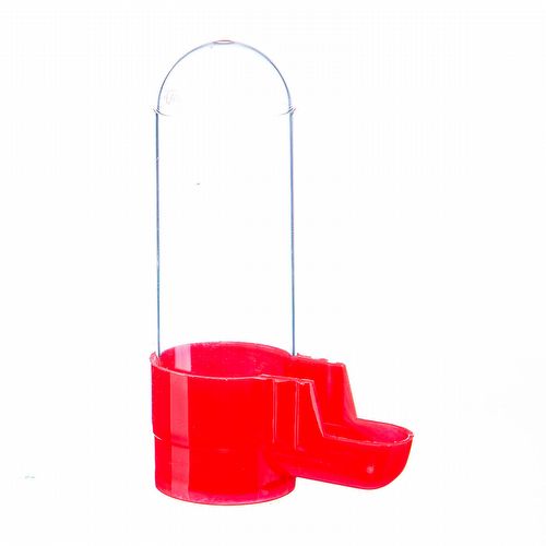 Bebedouro King Bird - Pequeno - Malha Larga - Vermelho - Unidade - imagem 1