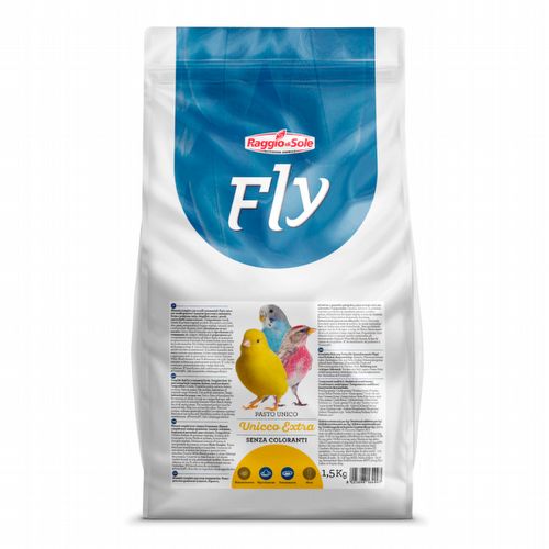 Raggio - Único Extra Fly - Farinhada P/ Aves Granívoras de Pequeno e Médio Porte 1,5kg - imagem 1