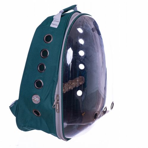 Mochila de Viagem para Pássaros - Verde - imagem 1