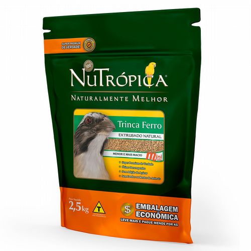 Nutrópica - Trinca Ferro - Natural Mini Bits - 2,5kg - imagem 1