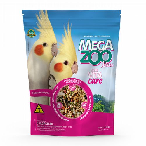 Megazoo - Mix Calopsitas - 300g - imagem 1