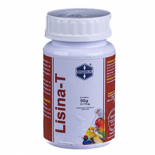 Lisina T - Aminoácido - 50g  - imagem 1