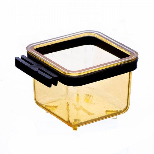 Porta Vitamina Quadrado - Trincão - Âmbar - imagem 1