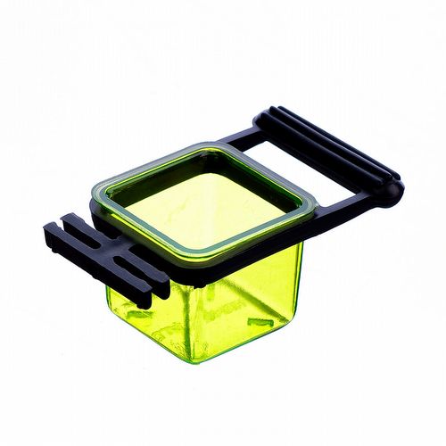 Porta Vitamina Quadrado com Poleiro Pequeno - Verde - imagem 1
