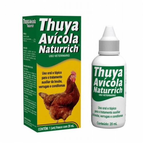 Thuya Avícola Naturrich - 20 ml - imagem 1