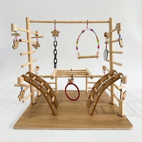 Brinquedo Playground Divertido - Natural - imagem 1