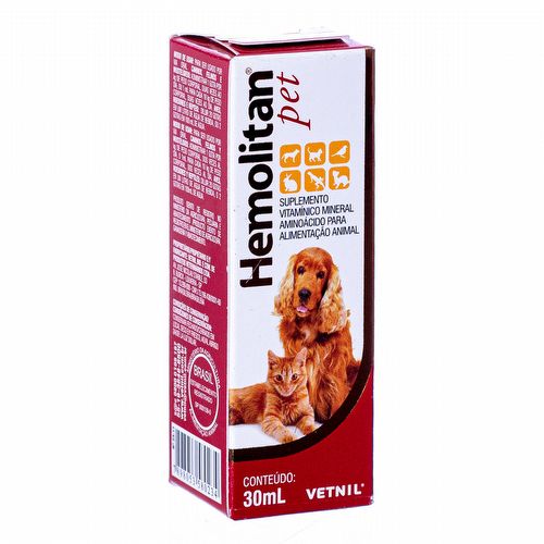 Hemolitan Pet - 30 ml - imagem 1