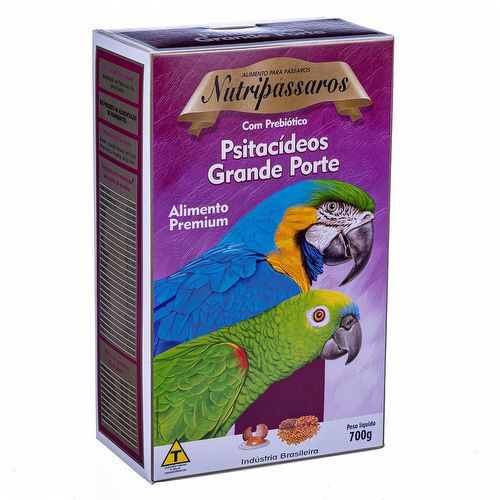 Nutripássaros - Psitacídeos Sticks - Grande Porte - 700g - imagem 1