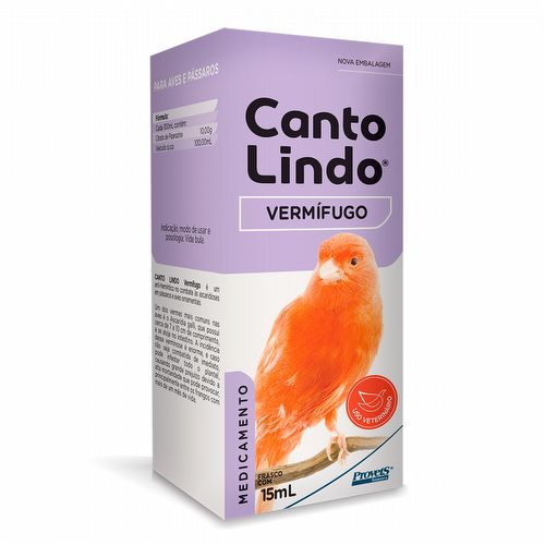 Cantolindo Vermífugo - 15ml - imagem 1