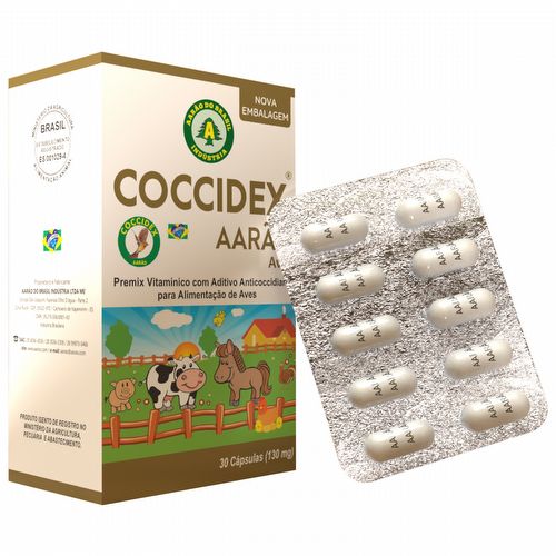 Coccidex Aarão - 130 mg - 150 Cápsulas - imagem 1