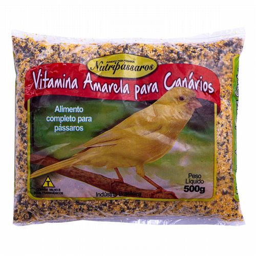 Nutripássaros - Vitamina Amarela para Canários - 500g - imagem 1