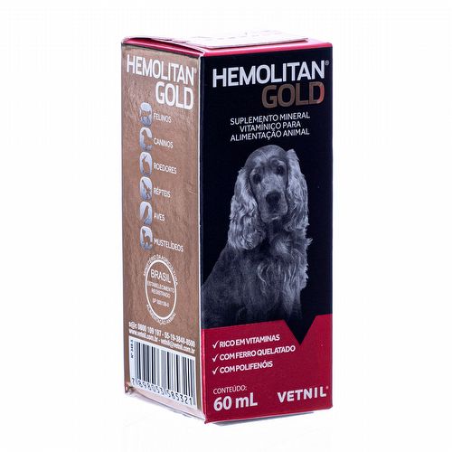 Hemolitan Gold 60 ml - imagem 1